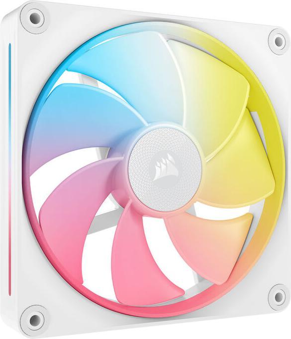 Actual product image Corsair LX-R RGB Series, iCUE LINK LX140-R RGB White, 140mm RGB Fan, Single Fan (140 mm, 1 x)