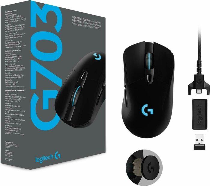 Actual product image Logitech G G703 (Cable, Wireless)
