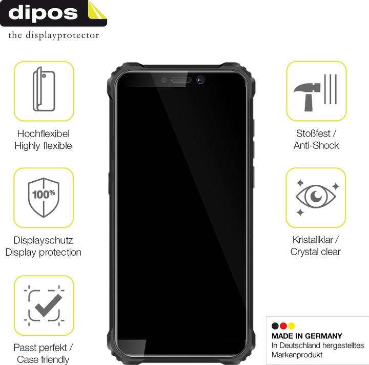 Image du produit Dipos Film de Protection d’écran Full-Cover 3D (1 pièce(s), Oukitel WP5)