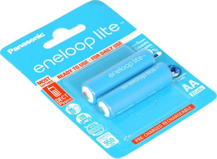 Actual product image Panasonic eneloop Lite (2 pcs., AA, 950 mAh)