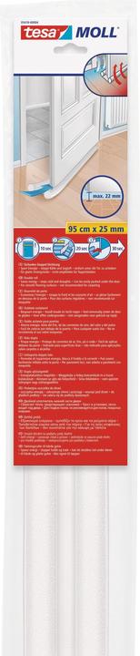 tesa tesamoll Double joint de sol de porte, joint de porte pour sol lisse