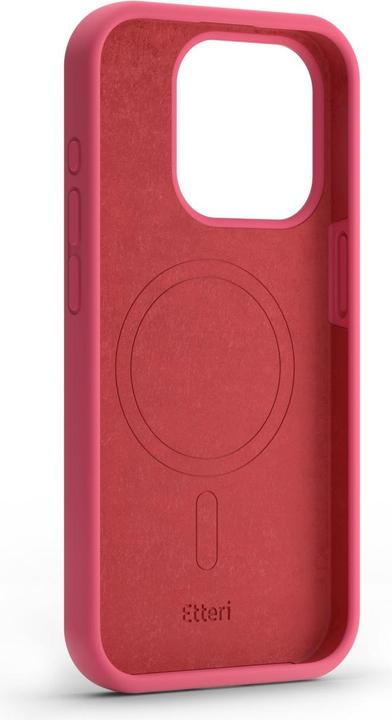 Image du produit Etteri Silicone Mag case for iPhone 12 / 12 Pro 6,1" raspberry (Apple iPhone 12)