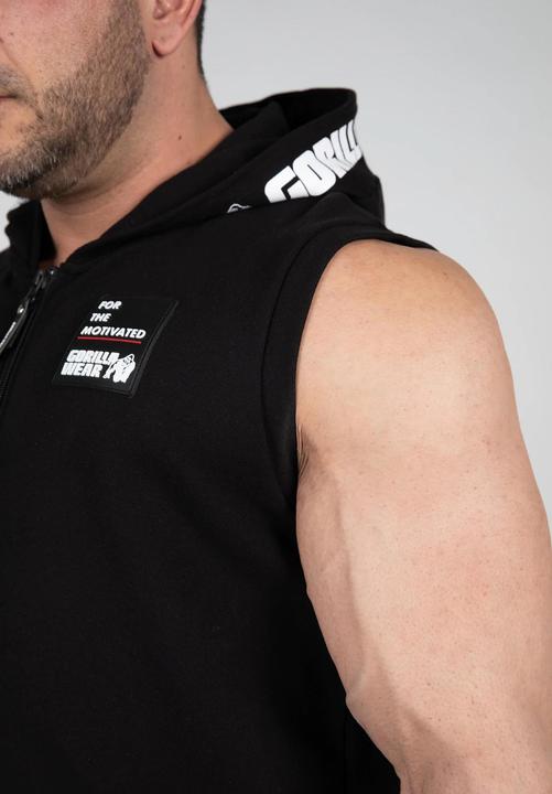 Image du produit Gorilla Wear Débardeur à capuche Milwaukee - Noir (M)