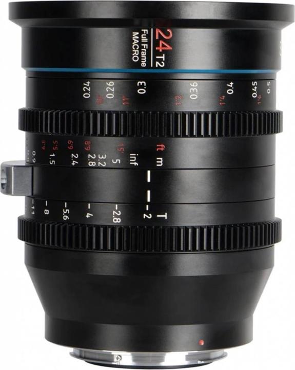 Sirui Jupiter 24mm T2 Full-frame Marco Cine Lens(EF mount) (Canon EF, Plein format)