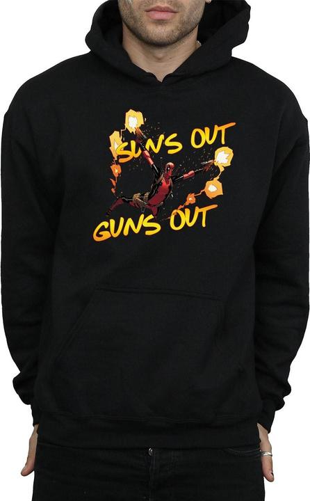 Produktbild Deadpool Sun's Out Guns Out Kapuzenpullover (3XL)