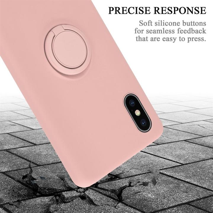 Image du produit Cadorabo TPU Liquid Ring Silicone Case Cover (Apple iPhone X)
