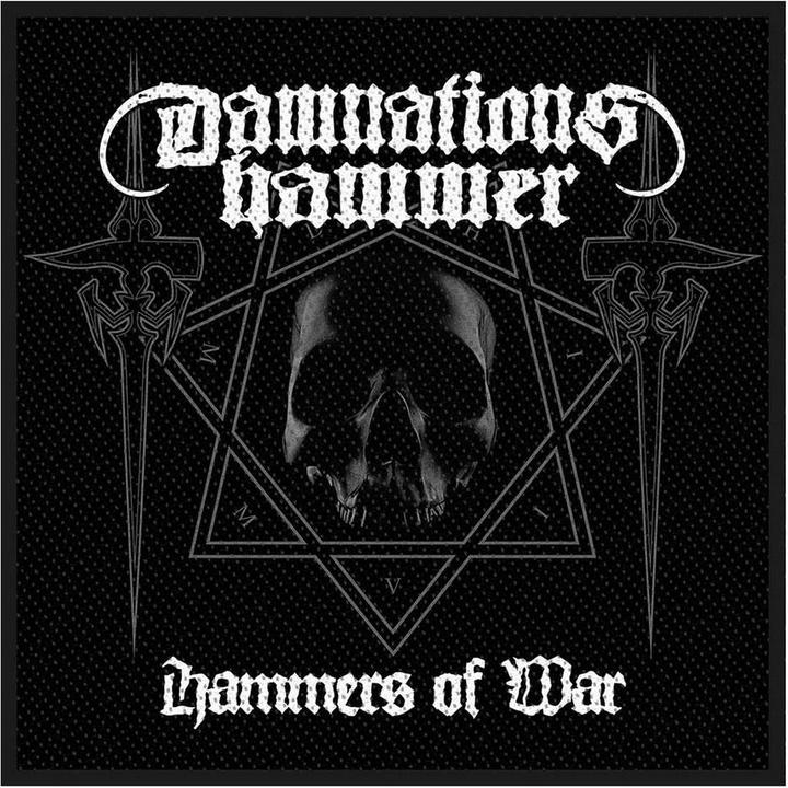 Produktbild Damnation´s Hammer Damnation's Hammer Patch Hammer Of War gewebter Stoff (1 x)