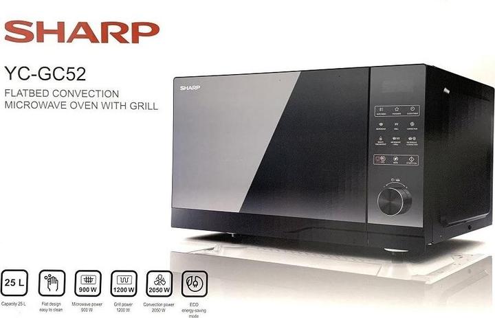 Actual product image Sharp GC52BEB black (25 l)