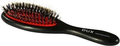 Immagine prodotto Dux Master Of Hair Spazzola a cuscino 7 file Setole naturali e manico nero in poliammide FSC 100%