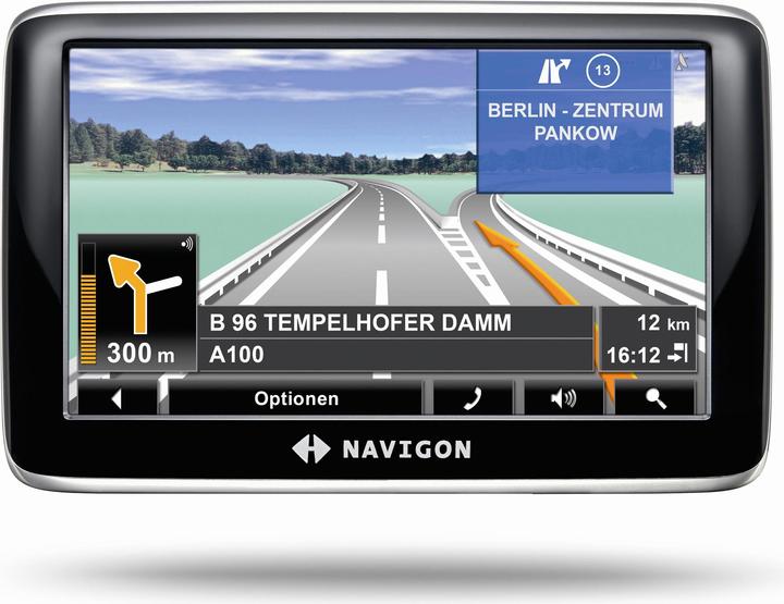 Produktbild Navigon 4310 max, TMC, Europakarten