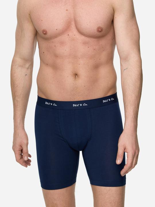 Immagine prodotto Phil & Co. Berlin Pantaloni retrò in jersey Boxer lunghi (L, confezione da 3)