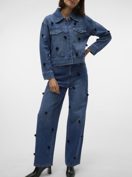 Produktbild Vero Moda VMTAYLOR Mid Rise Baggy Fit Jeans Weit geschnitten (W28/L32)