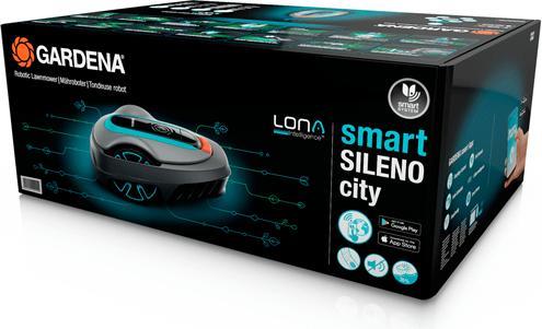 Produktbild Gardena Mähroboter Smart Sileno City 500 m². Modelljahr 2022. Gesteuert durch Smart App - inklusive (500 m²)