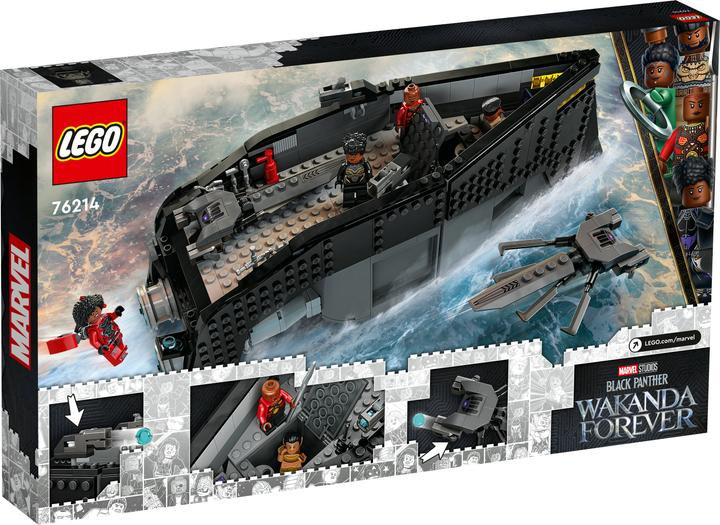Actual product image LEGO Super Heroes - Black Panther: War on the Water (76214, LEGO Marvel)