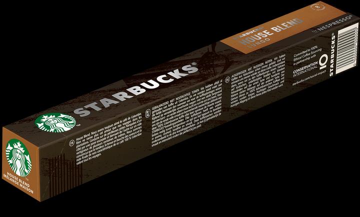 Image du produit Starbucks House Blend by Nespresso Medium Roasts (10 x Port.)