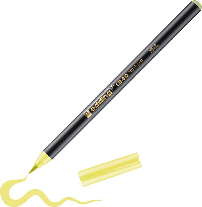 Produktbild Edding Brushpen 1340 (Gelb/orange, 1 x)