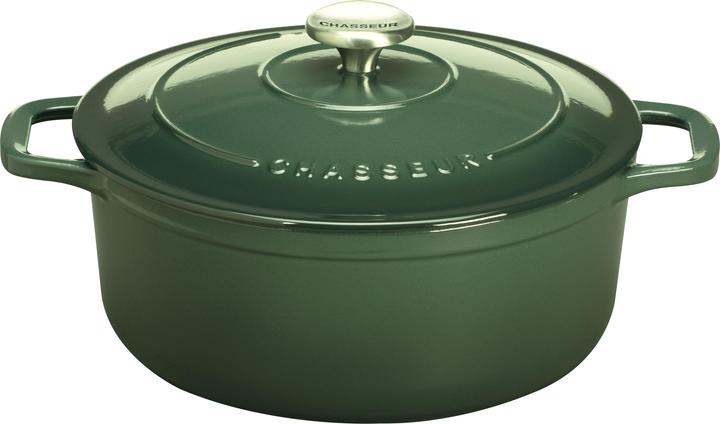 Produktbild Chasseur Schmortopf rund Lärche Ø24cm (24 cm, Bräter + Schmortopf, Gusseisen)