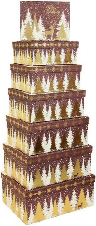 Immagine prodotto PBS Austria Cervo di Natale in cartone 7 pezzi multicolore (Borsa da regalo, 1 x)