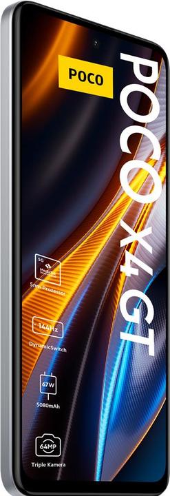 Productafbeelding Xiaomi Poco X4 GT (128 GB, Zilver, 6.60", Dubbele SIM, 64 Mpx, 5G)