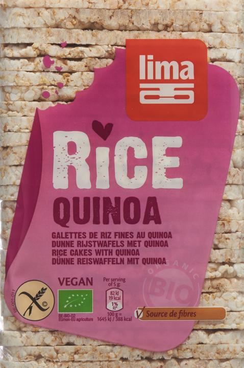 Immagine prodotto Lima Cialde di riso sottili, con quinoa (130 g)