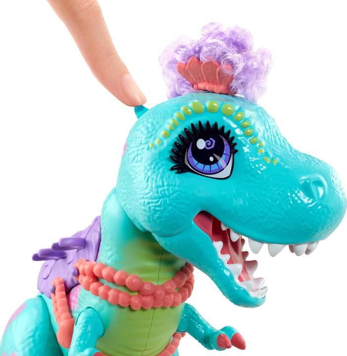 Image du produit Cave Club Rockelle & son T Rex - Mini-poupée - 4 ans et +