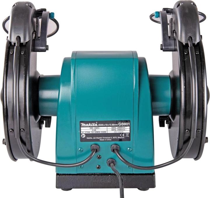Actual product image Makita GB801 (Bench grinder, 550 W)