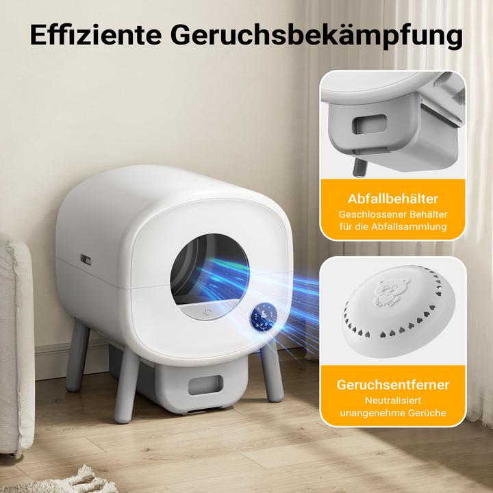 Actual product image Wiltec Fudajo (Self-cleaning litter tray)