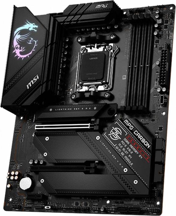 Actual product image MSI MPG B650 Carbon WIFI (AM5, AMD B650, ATX)
