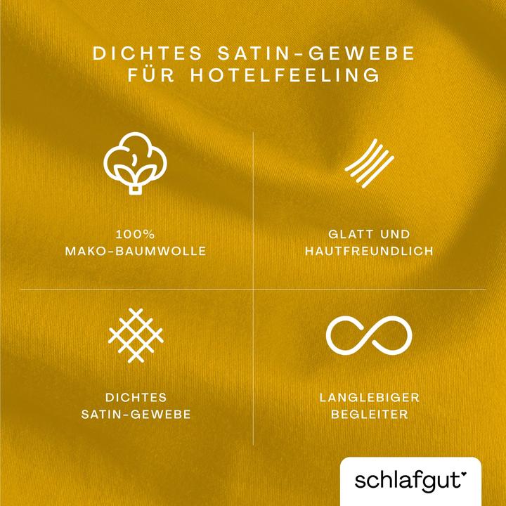 Produktbild schlafgut Woven Satin (Duvetbezug, 40 x 80 cm)