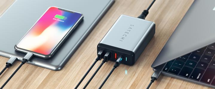 Actual product image Satechi USB-C Travel Charger (75 W)