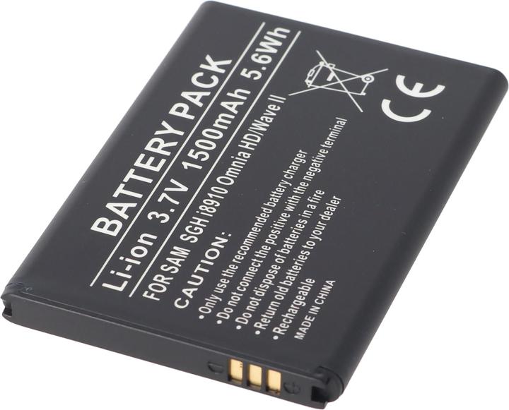Actual product image Samsung Akku SGH-i8910, EB504465VUCSTD, GT-I6410HKAVD2