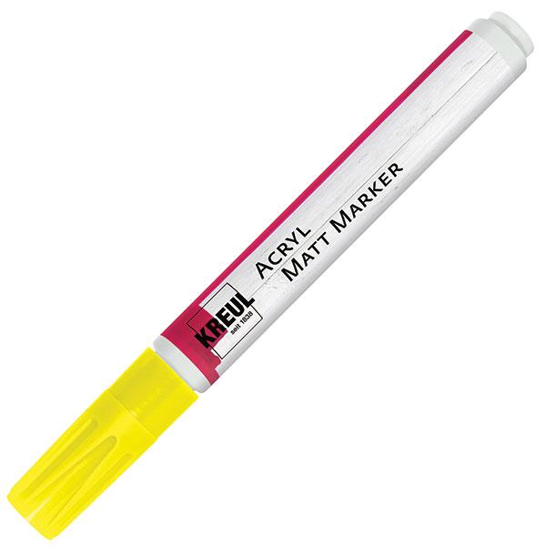 Produktbild Kreul Acryl Matt Marker medium (Gelb, 4 mm, 1 x)