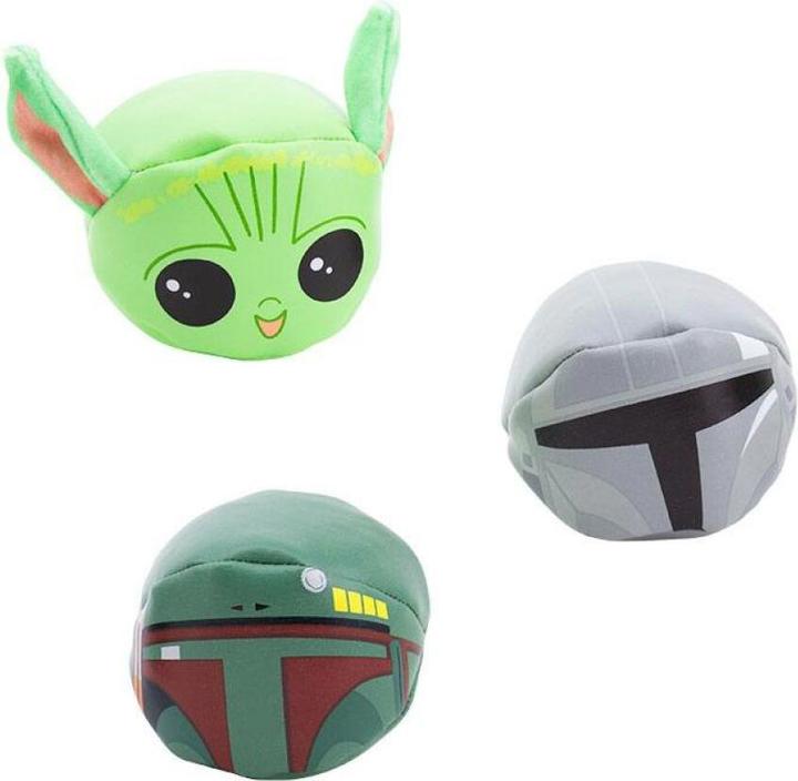 Actual product image Paladone Products Star Wars: The Mandalorian Juggling Balls 3-Pack Characters