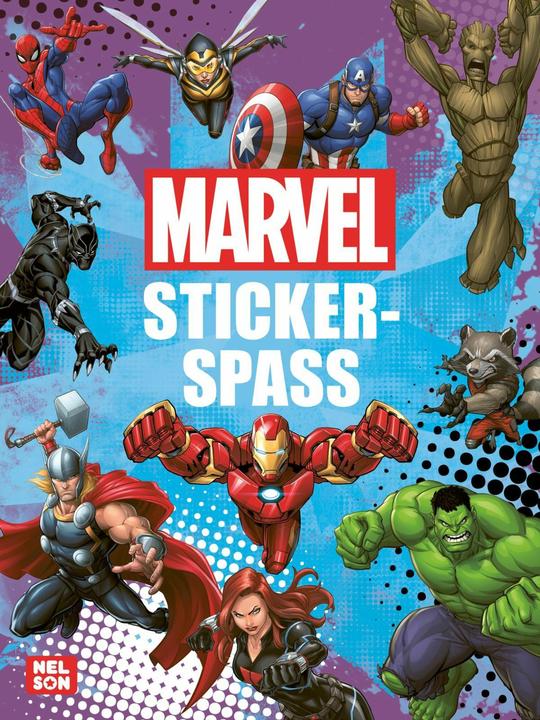 MARVEL: divertimento con gli adesivi