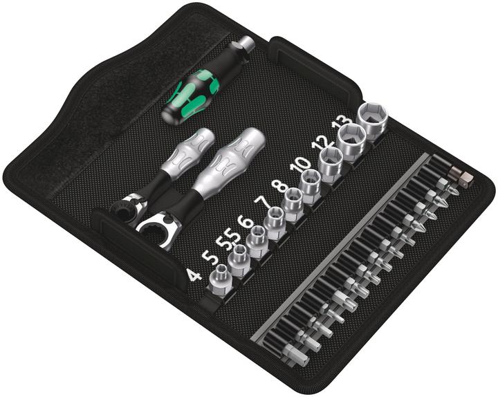 Wera Kraftform Kompakt Zyklop Mini 2 (6 mm, 12 mm, 10  mm, 7 mm, 11 mm, 5 mm, 8 mm, 9 mm, 13 mm, 4 mm)