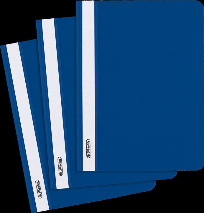 Produktbild Herlitz Schnellhefter Kunststoff blau DIN A5 (A5, 1 x)