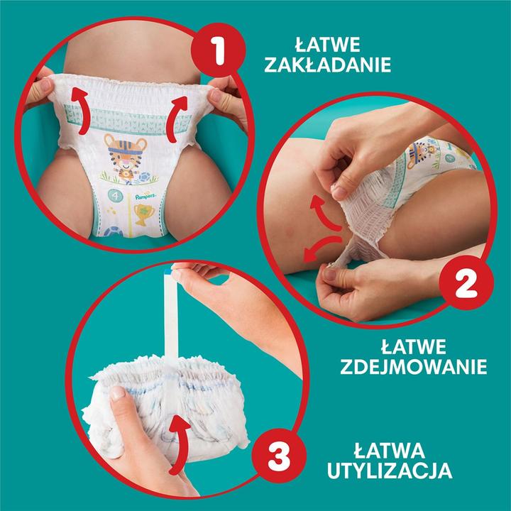 Actual product image Pampers Pants (Size 4, Half month box, 108 Piece)