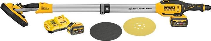 Immagine prodotto DeWalt levigatrice per muri 18V 2x6Ah (Levigatrice a collo lungo)
