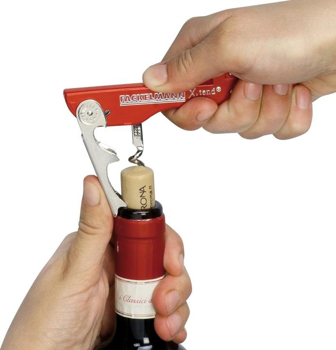 Produktbild Fackelmann 49807 Korkenzieher Sommeliermesser Mehrfarbig (Kellnermesser)