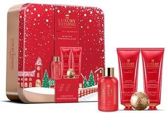 Immagine prodotto Grace Cole Set regalo per la cura del corpo in scatola - Fico e Mirtillo Rosso, 4 pezzi (Set per la cura del corpo)