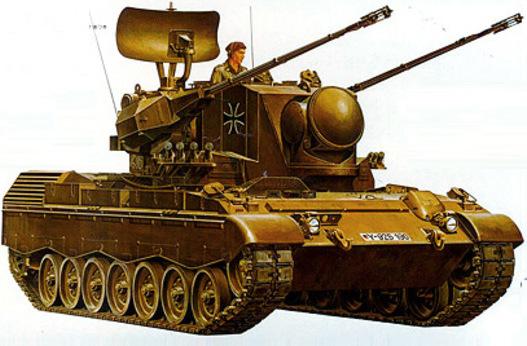 Produktbild Tamiya Bundeswehr Flak-Panzer Gepard (1) 1:35