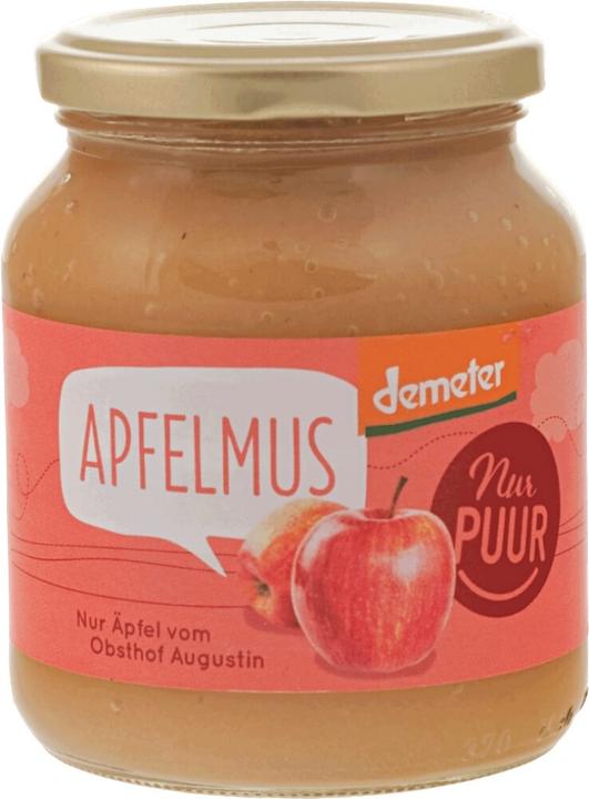 Produktbild Nur PUUR Apfelmus (Glas) (360 g)