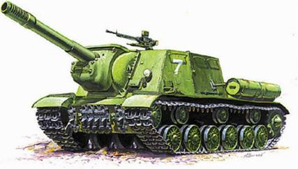 Produktbild Tamiya 1:35 Mod. Sov.Self-propel.Gun ISU-152