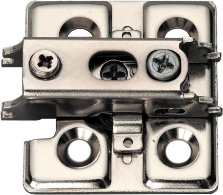 Werkstarck Cross mounting plates for heavy duty pot hinge
