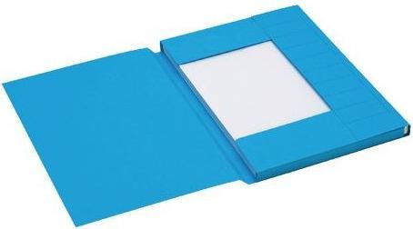 Productafbeelding Jalema Dossiermap Djois 3 kleppen DIN A4 karton 310 mm x 230 mm blauw (A4, 1 x)