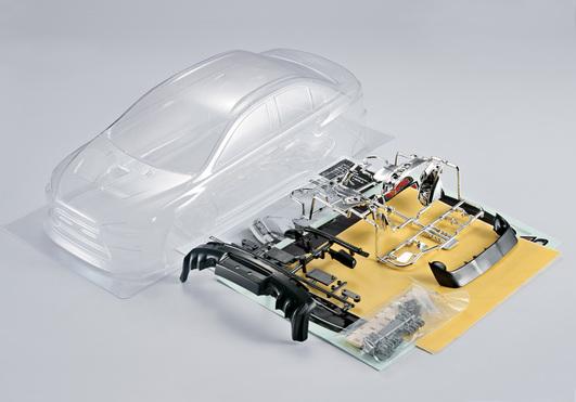 Produktbild killerbody Karosserie Mitsubishi Lancer Evo X 190mm Unlackiert