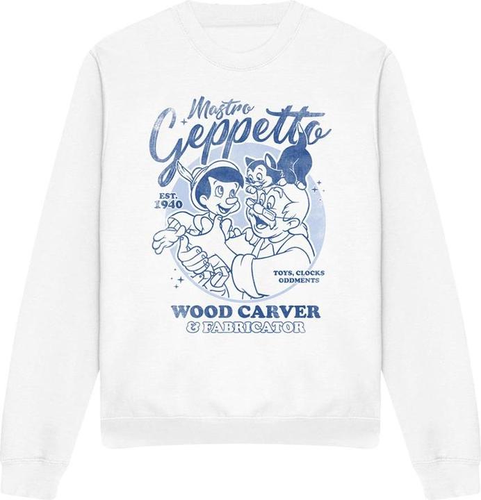 Actual product image Pinocchio Unisex Adult Geppetto Sweatshirt (L)
