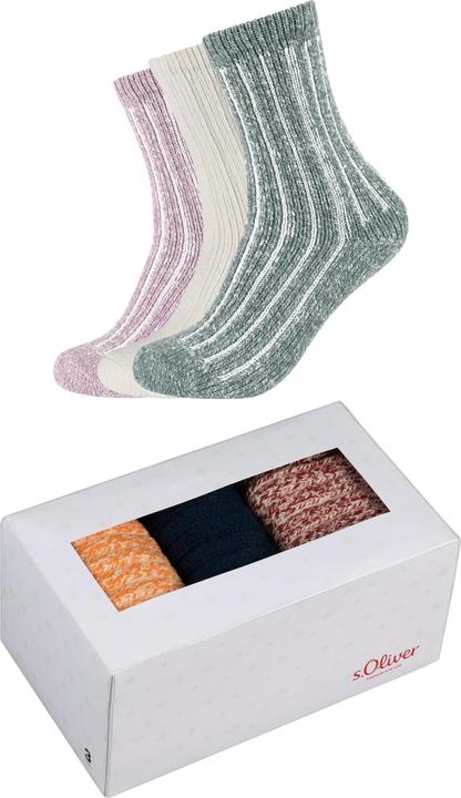Produktbild S.Oliver Sockenbox (3er Pack, 39, 42)