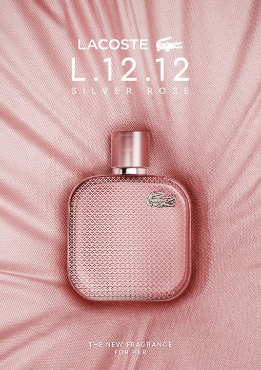 Immagine prodotto Lacoste L.12.12 Silver Rose Eau De Parfum Spray 50ml (Eau de parfum, 50 ml)