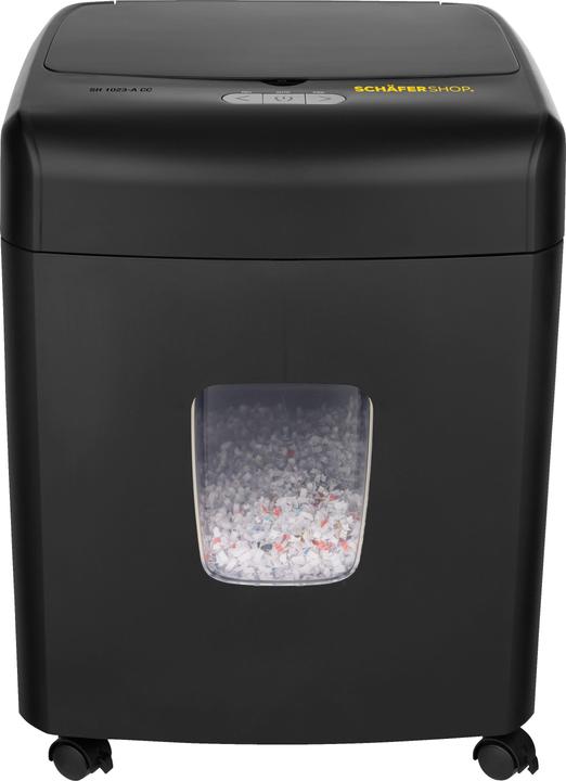 Immagine prodotto Schäfer Shop Select SH1023-A CC distruggidocumenti, completamente automatico, taglio particelle 4 x 12 mm, P-4 (Taglio delle particelle)